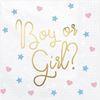 Gender Reveal Servetten
