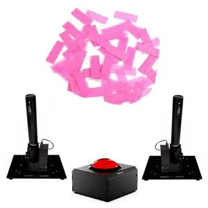 Gender reveal - Basic confetti pakket roze