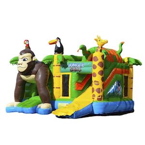 Springkussen - Multiplay Safari Springkussen - Multiplay Safari