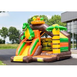 Springkussen - Slide Combo Dino