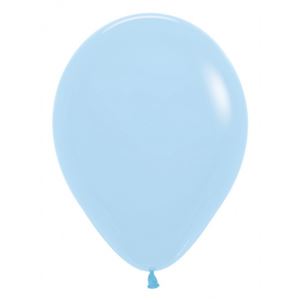 Gender Reveal pastel blauwe ballonnen