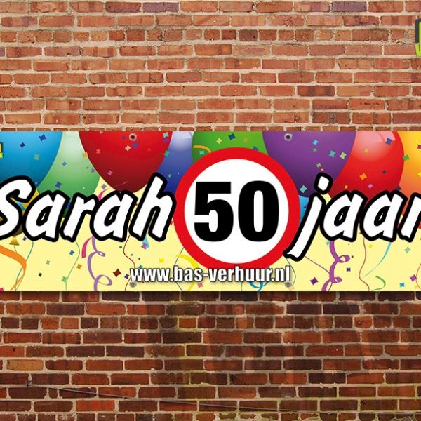 Spandoek Sarah 50 Jaar