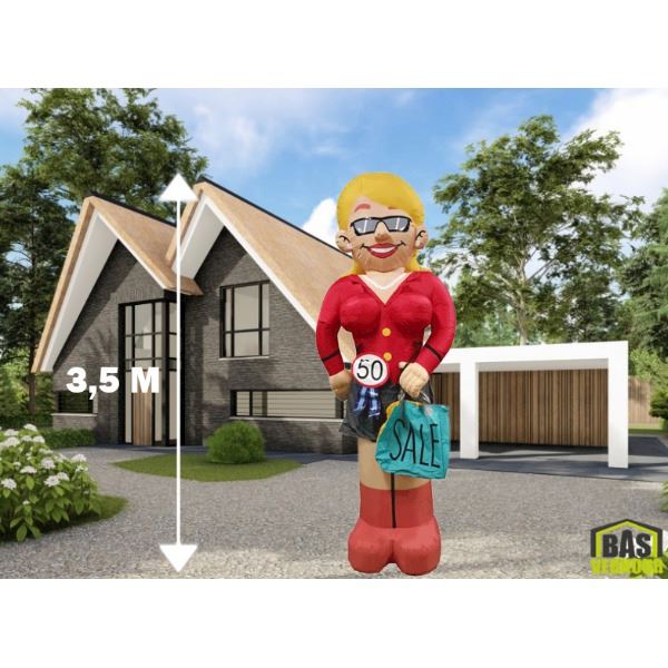 Shoppende Sarah